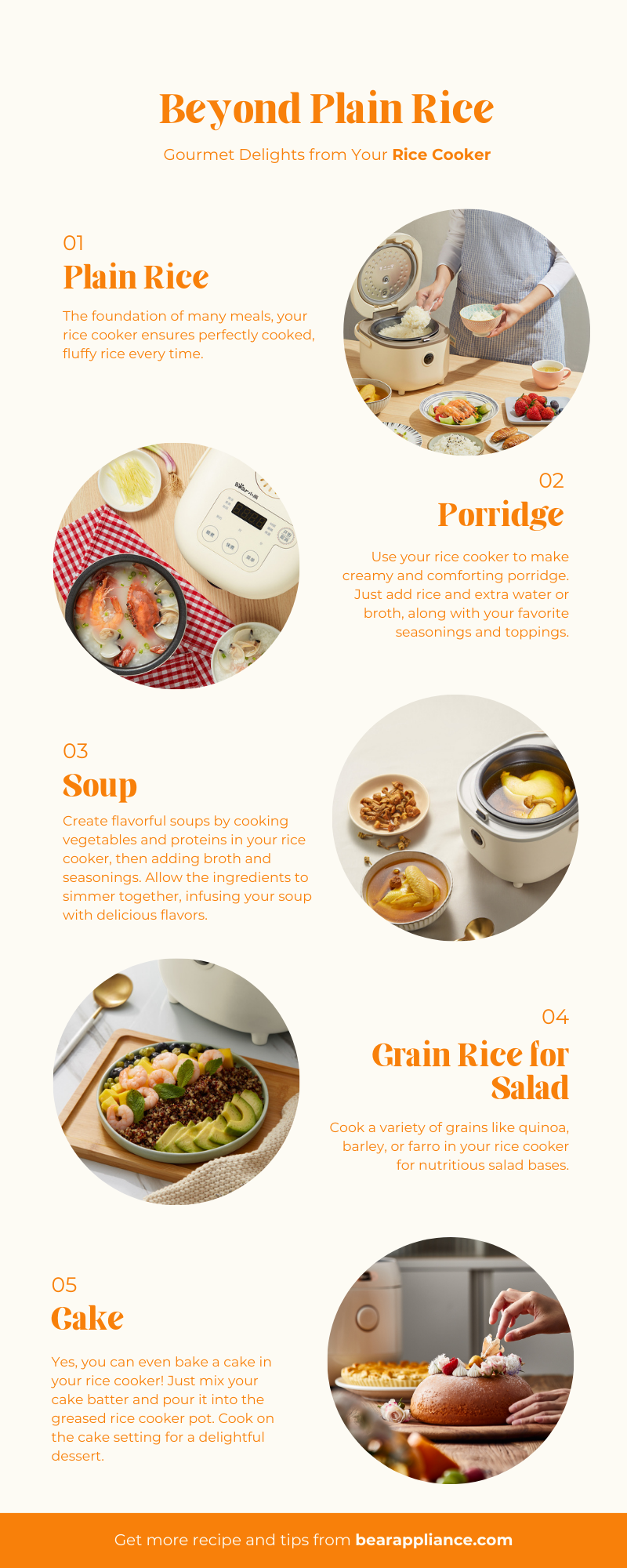 คุณสามารถทำอะไรกับหม้อหุงข้าวได้บ้าง