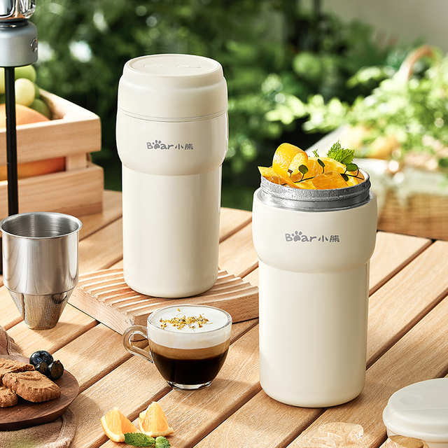 ถ้วยกาแฟผลไม้พกพาแบบพกพาขนาดเล็ก